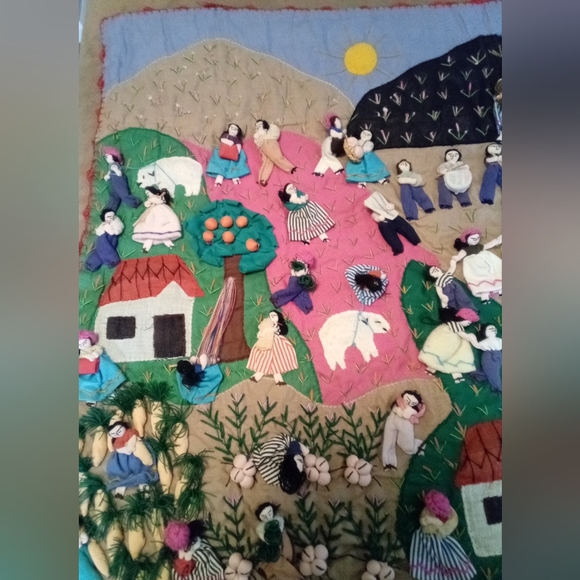 PERUVIAN TEXTILE "YUNZA" - Picture 3 of 10